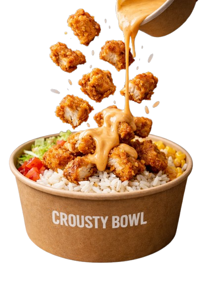 Crousty, cheddar & street food